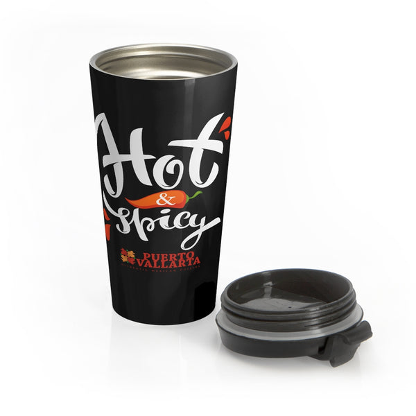 Hoy & Spicy Stainless Steel Travel Mug