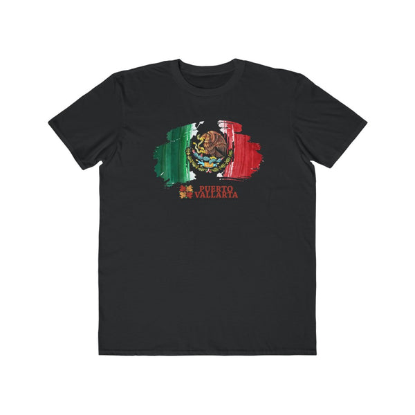 Mexican Flag ST1 Men's Lightweight Fashion Tee