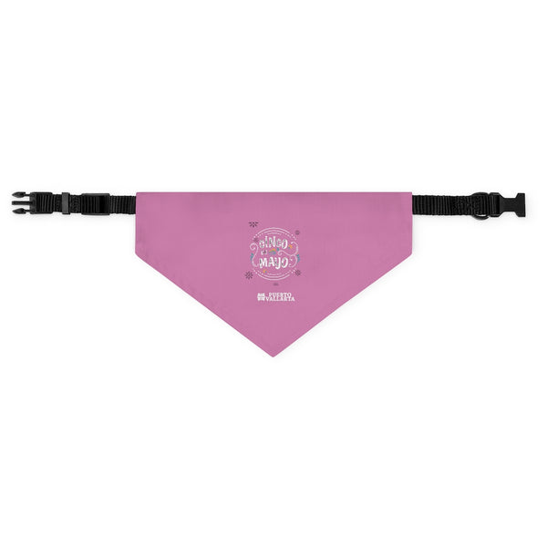 Cinco de Mayo S4 Pink Pet Bandana Collar